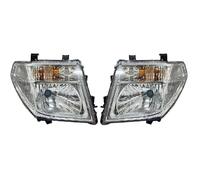 TWMEU Faro Principal Para Nissan Para Navara D40 2005-2009 Par De Faros Delanteros 26010-EB71B 26060-EB30A Faro Delantero
