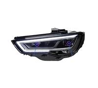 TWMEU Faros Delantero Para A3 8V S3 Sedan 2013-2016 Último Estilo Luces LED Diurnas Proyector Dual Accesorios De Coche Piezas Automóvil Modificadas Faros(Halogen)