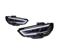TWMEU Faros Delantero Para A3 8V Sedan 2013-2016 S3 Último Estilo Luces LED Diurnas Proyector Dual Accesorios De Coche Piezas Automóvil Modificadas Faros(LHD,Xenon)