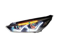 TWMEU Faros Delantero Para Ford Para Focus 2015 2016 2017 2018 Luz Principal Plug And Play Con LED DRL Luces De Proyector Giratorias Conjunto Faros