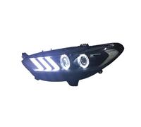 TWMEU Faros Delantero Para Ford Para Mondeo Para Fusion 2013-2016 Faros LED DRL Luces De Carrera Bi-xenon Haz Antiniebla Ojos Ángel Tuning Cars Faro(LED Bulb In Low Beam)