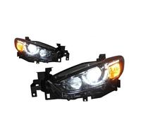 TWMEU Faros Delantero Para Mazda 6 Para Atenza 2013-2016 Faros Último Estilo Luces LED Diurnas Proyector Dual Accesorios Coche Piezas Automóvil Modificadas