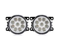 TWMEU Luces Antiniebla Delanteras Para Ford Para FOCUS MK2 SE ST Para SEL Luz Antiniebla LED Para Coche 8000 Lm 30 W Blanco Amarillo 12 V Resistente Al Agua Faros Antiniebla(9 Led Yellow)