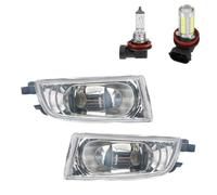 TWMEU Luz Antiniebla Parachoques Delantero Para CIVIC FD2 FD1 2006-2011 Para CIIMO 2012-2015 Luz Antiniebla Parachoques Delantero Faros De Conducción(With LED and Halogen,1 Left)