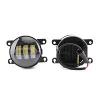 TWMEU Luz Antiniebla Parachoques Delantero Para Ford Para Fusion Para Estate JU_ 2002-2008 Luces Antiniebla LED Faros Antiniebla Accesorios Coche(Aluminum A)