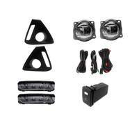 TWMEU Luz Antiniebla Parachoques Delantero Para Toyota Para Tanque 2016-2020 Barra Luz LED DRL Diurna Cubierta Lámpara Antiniebla Con Juego Cableado(LED 1SET)