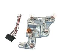 TWMEU Luz Trasera Circuito Para Benz W204 Clase C 2007-2010 A2048201500 A2048201600 Placa Circuito Toma Luz Trasera Izquierda Derecha Bombillas Cableado Placa Circuito Luz Trasera(Right With Wiring)