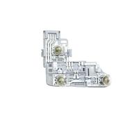 TWMEU Luz Trasera Circuito Para Benz W204 Clase C C180 C200 C280 C300 C320 C350 C220 C250 C63 2012-2014 Bombilla Luz Trasera Izquierda Derecha Enchufe Soporte Placa Circuito Luz Trasera(1 PCS Left)