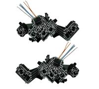 TWMEU Luz Trasera Circuito Para Peugeot 307 Hatchback 2008-2013 Placa De Circuito Luz Trasera Coche Enchufe Base Bombilla Placa Circuito Luz Trasera(RH and LH)