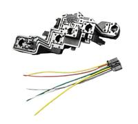 TWMEU Luz Trasera Circuito Para Peugeot 307 Placa De Circuito De Luz Trasera Placa De Circuito Enchufe De Base De Bombilla Placa Circuito Luz Trasera(Right)