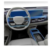 TWMEU Navegación Protector Pantalla Para Kia Para EV5 2024 2025 Compartimento Central Para Coche Tablero Multimedia Navegación TPU Protector Pegatina Película Interior(Left steering wheel)