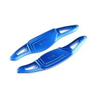 TWMEU Para Alfa Para Romeo Para Giulietta Para MiTo Paleta De Cambio | Accesorios de pegatinas de engranaje de extensión de paleta de cambio de volante de coche Paletas Cambio(Blue)