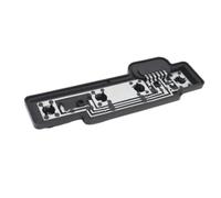 TWMEU Placa Circuito Luz Trasera Coche Para VW Para Caddy 2004-2014 Luz Trasera Izquierda/derecha Soporte Bombilla Circuito Lámpara Accesorios Coche 2K5945257A 2K5945258A(Left)
