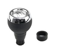 TWMEU Pomos Palanca Cambios Para Mini Para Cooper R55 R56 R57 R58 R59 R60 R61 F57 F56 F55 F54 Para COOPER S SD Perilla De Cambio De Marchas Pluma Shifter Palanca Velocidad Coche(Silver 5 Speed)