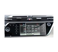 TWMEU Protector Pantalla Auto Navi Para Citroen Para C4 2014-2017 Película Vidrio Templado Navegación GPS Coche HD Clear Media Protector Pantalla Táctil Protectoras Pantalla