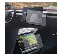 TWMEU Protector Pantalla Auto Navi Para Tesla Para Model 3 2024 Vidrio Templado Control Central Parte Trasera Protector Navegación Película Pantalla Táctil Coche Protectoras Pantalla(HD 2pcs)