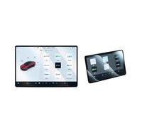 TWMEU Protector Pantalla Auto Navi Para Tesla Para Model 3 Para Highland 23 Película Navegación Pantalla Trasera HD Protectoras Esmeriladas Alta Definición Protectoras Pantalla(Y Juni*per 2PCS HD)