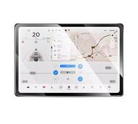 TWMEU Protector Pantalla Auto Navi Para Tesla Para Model Y Para Juniper 3 Para Highland Navegación Frontal Película Templada Pantalla Trasera Cristal Antiexplosión Protectoras Pantalla(Front)