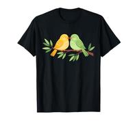 Two Birds On A Branch Bird Watcher Bird Watching Birding Camiseta