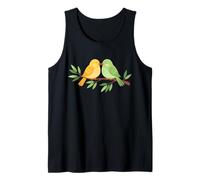 Two Birds On A Branch Bird Watcher Bird Watching Birding Camiseta sin Mangas
