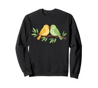 Two Birds On A Branch Bird Watcher Bird Watching Birding Sudadera
