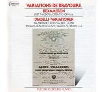 TWO COLLECTIVE PIANO COMPOSITIONS OF THE 19TH CENTURY - THE ''DIABELLI VARIATIONS'' AND ''HEXAMERON'' - DIABELLI'S MUSICIANS' UNION OF THE FATERLAND - LISZT, THALBERG, CZERNY, CHOPIN, KALKBRENNER, PIXIS, STADLER, CZERNY, MOZART, MOSCHELES, LISZT, HUMMEL, SCHUBERT - EVELYNE DUBOURG - CAPRICCIO