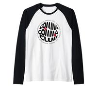 Two Comma Club Financial Independence Millionaire Camiseta Manga Raglan