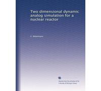 Two dimensional dynamic analog simulation for a nuclear reactor