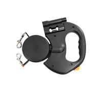 Two Dog Reflective Retractable Rope, Ergonomic Walking Pet, Cómodo Gancho