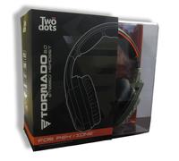 Two Dots Auriculares Gaming Auriculares Estéreo Tornado 2.0 Camo PS4 / Xbox One