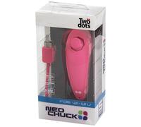 Two Dots - Controller Nunchuck Neo, Color Rosa (Nintendo Wii U)