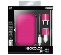 Two Dots - Kit Neocolor, Color Rosa (Nintendo 3DS XL)