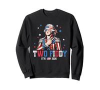 Two Fiddy 250 Anniversary George Washington July 4th Sudadera