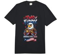 Two Fiddy Eagle 1776-2026 - Funny America 250 Aniversario Comfort Colors Adult Heavyweight T-Shirt