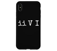 Two Five One II V I Jazz Acorde Progreso Música Carcasa para iPhone XS MAX