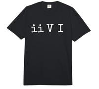 Two Five One II V I Jazz Music Cambio de acordes Teoría Musical Comfort Colors Adult Heavyweight T-Shirt