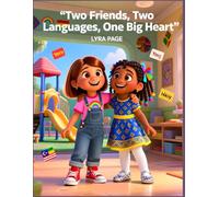 Two Friends, Two Languages, One Big Heart: A Bilingual Children’s Book About Friendship, School, Diversity, and Learning New Words Together