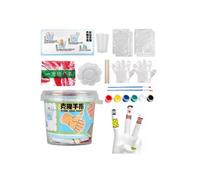 (Two Hands with Make up) Lovestone Kit,DIY Plaster Statue Molding Kit,Natural Material Does not Hurt Hand