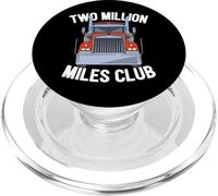Two Million Miles Club Camionero Diesel Camionero Camionero PopSockets PopGrip para MagSafe