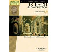 Two-part inventions piano +enregistrements online: Schirmer Performance Editions (Hal Leonard Piano Library)