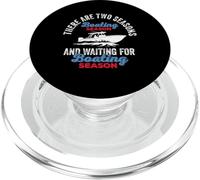 Two Seasons Boating, divertido capitán de barco, amante de la navegación PopSockets PopGrip para MagSafe