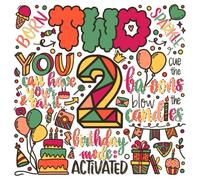 Two: Second Birthday Fill-in-the-blank Birthday Book