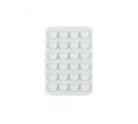 (two side white)Sticky Grippy Suction Phone Case Mount Sillicon Adhesive Phone Accessory For IPhone And Android Hands-Free Fidget Toy