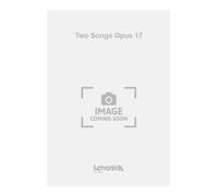 Two songs Opus 17 - Vocal and Piano - Book