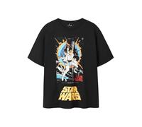 TWO SOON Camiseta 'Star Wars' azul / azul claro / naranja / negro / blanco S azul / azul claro / naranja / negro / blanco