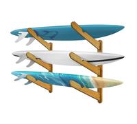 TWO STONES Estante de pared para tabla de surf | Soporte de pared para tabla de surf | Estante de pared para tabla de surf | Soporte de pared para tabla de surf | Estante de surf para almacenamiento