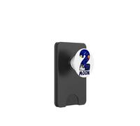 Two The Moon Big 2 Stars Planets - Espacio para el Segundo cumpleaños PopSockets PopWallet para MagSafe