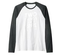 Two Things Can Be True At The Same Time Pensamientos - Camiseta Manga Raglan