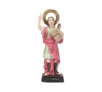 TWO TIGERS Figura San Pancracio. 2 Tamaños y Unidades a Elegir. Figura de Resina, Imagen Religiosa. Adorno de Comedor, Salón, Capilla, Iglesia, Colegio, Habitación (Pequeño (1 ud))