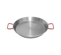 TWO TIGERS Paellera Valenciana Pulida de Hierro. A Elegir en 18 Tamaños Diferentes. Paella con Asas para Facilitar su Manejo y Agarre (34 cm)